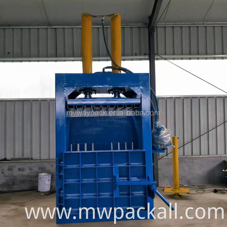 Hot selling Applicable to large-scale waste recycling press packer/hydraulic baler from Myway Machinery